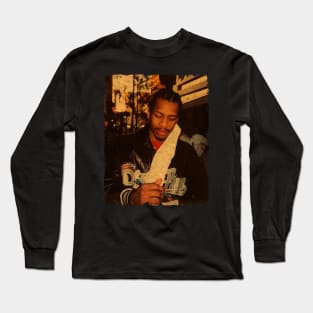 Allen Iverson on Los Angeles, 1998 Long Sleeve T-Shirt